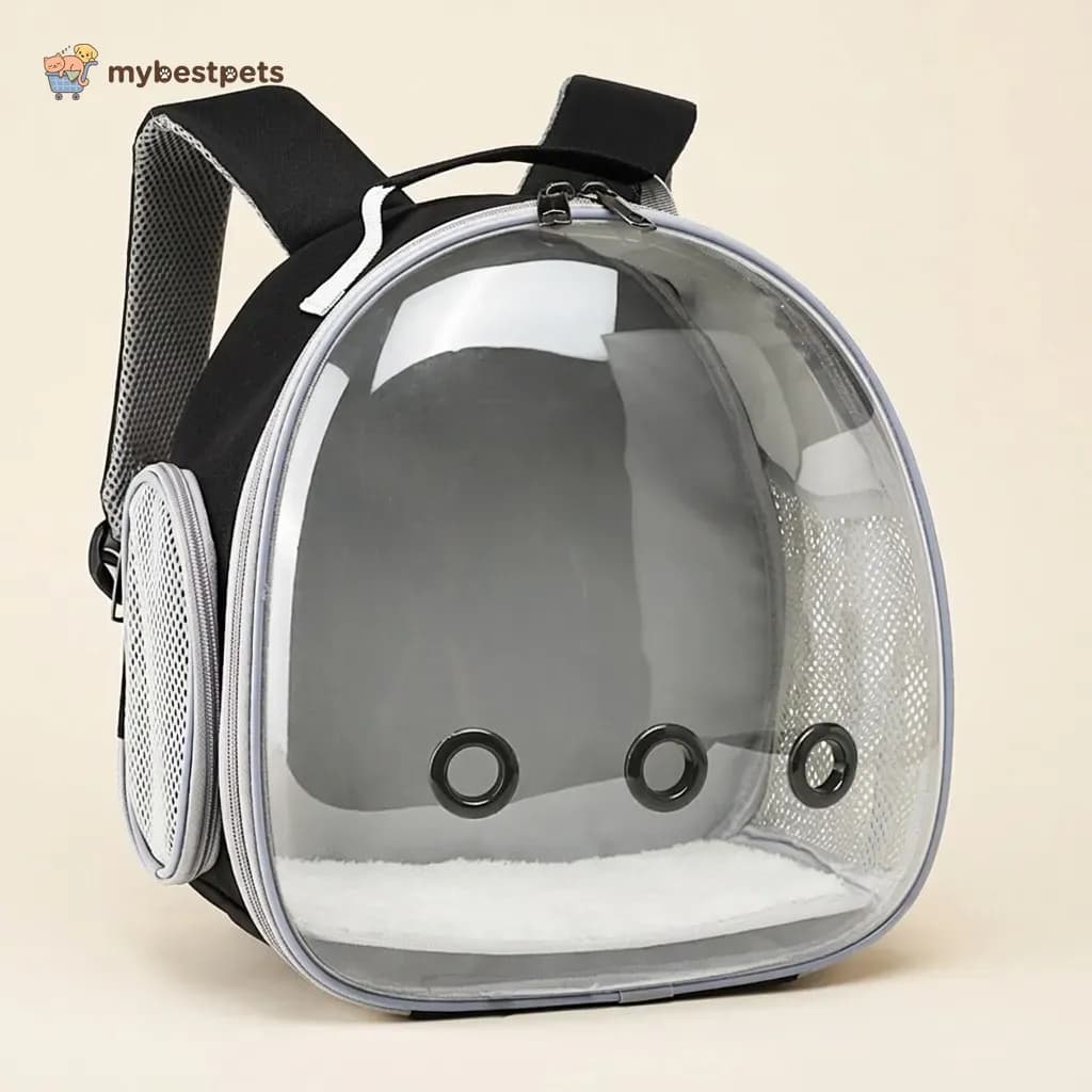 Hamster and Guinea Pig Carrier Backpack with Clear Window