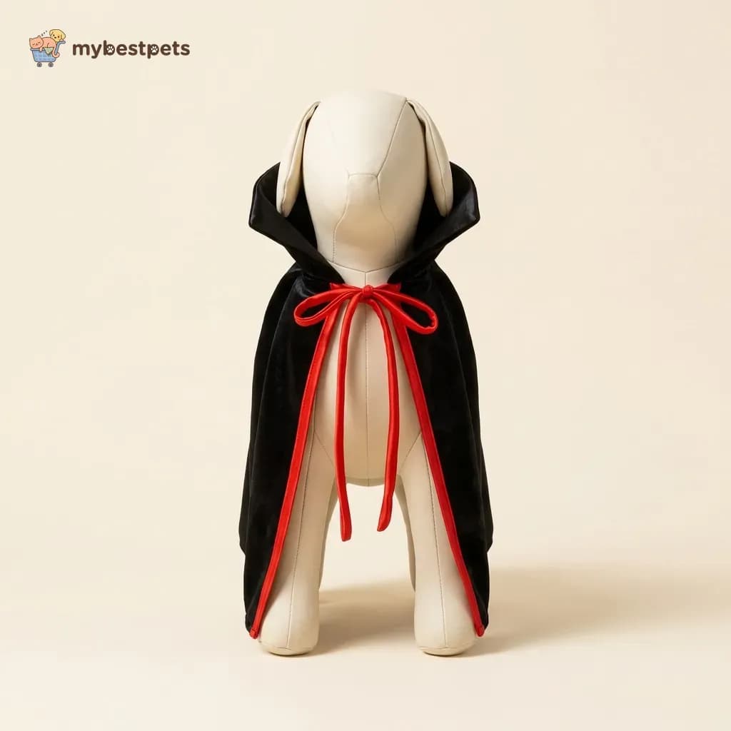 Halloween Vampire Cape Costume for Dogs and Cats