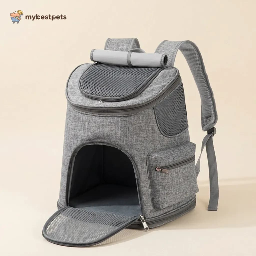 Pet Carrier Backpack for Cats and Small Dogs, Front Entry