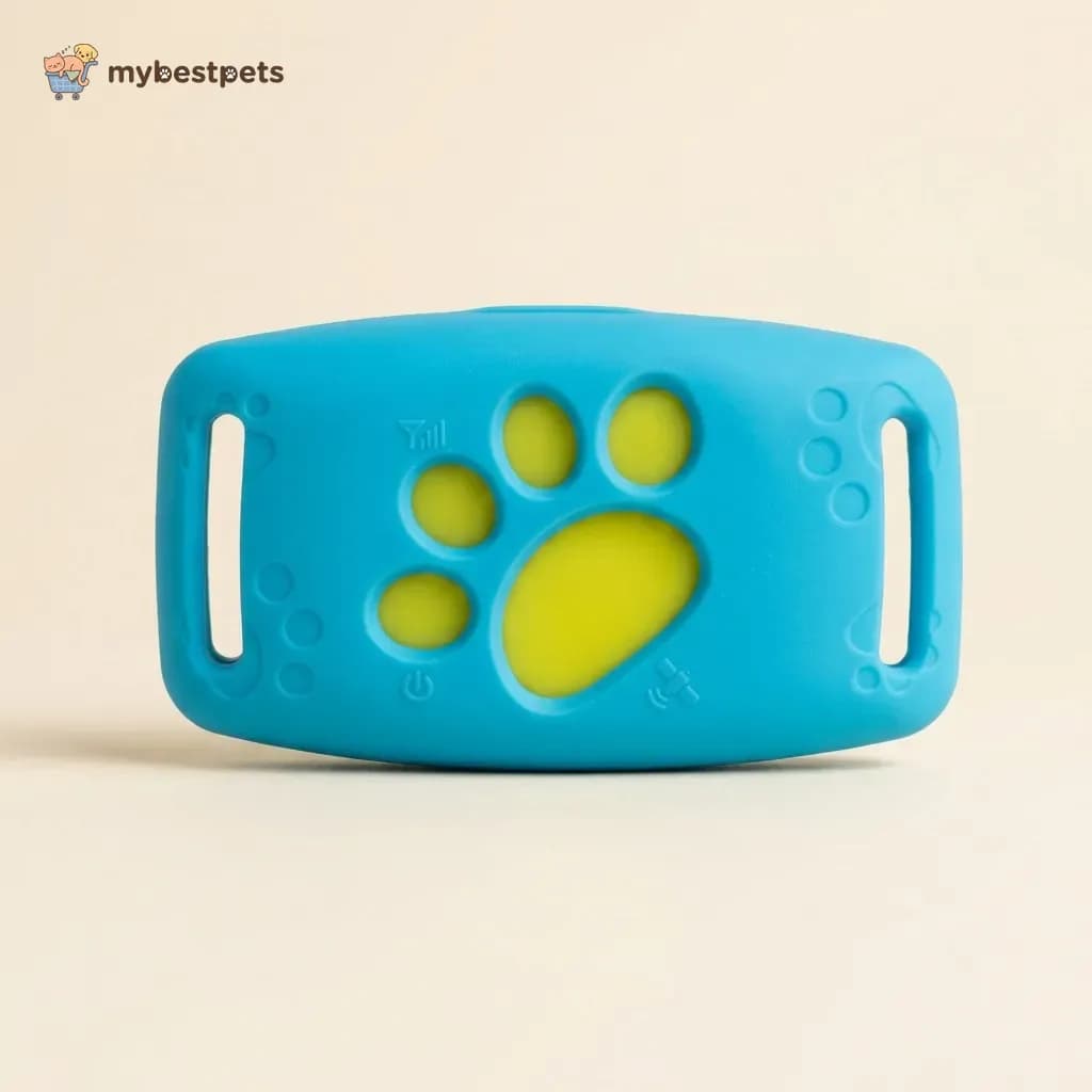 GPS Pet Tracker for Dog and Cat Collars, USB Rechargeable