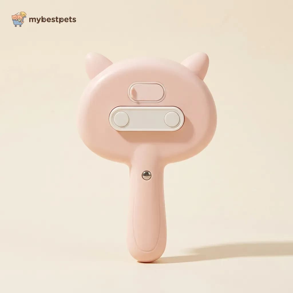 Pet Mist Brush with Cat Ears, Self-Cleaning and Rechargeable