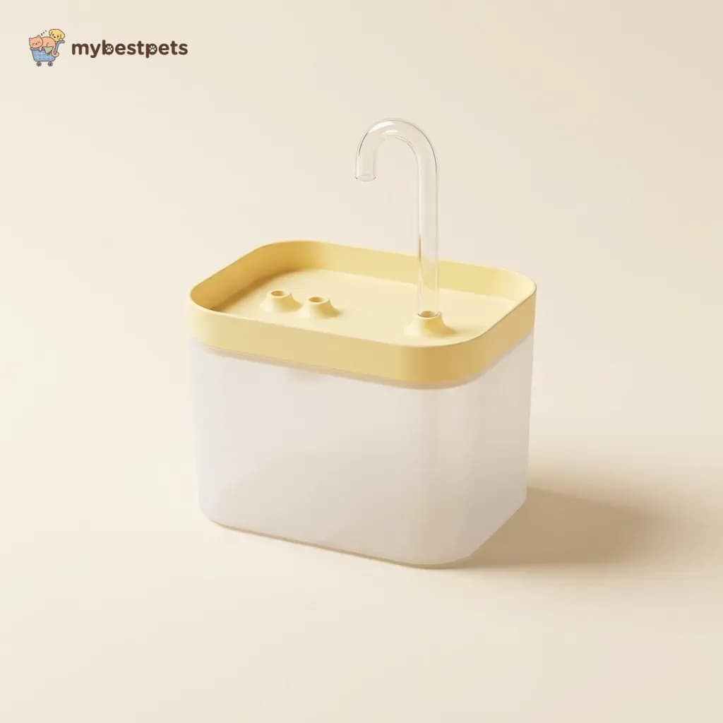 Cat Water Fountain with Tap Spout, 1.5 L, USB Powered