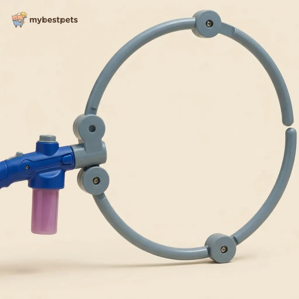 Dog Shower Ring Sprayer, 360 Degree with Shampoo Dispenser