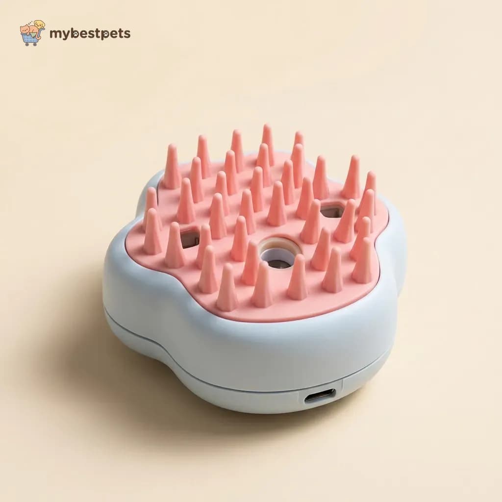 Mist Spray Pet Brush for Cats and Dogs, Rechargeable