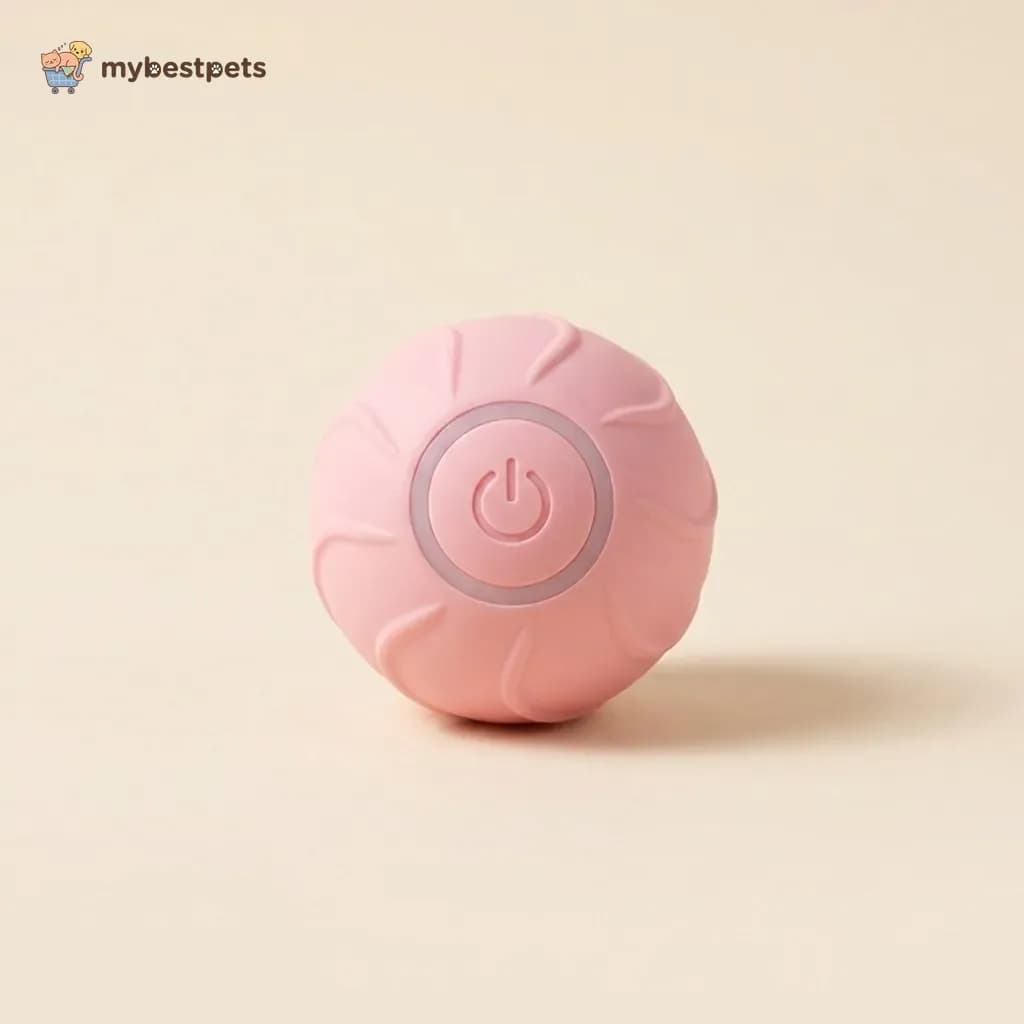Automatic Rolling Ball Cat Toy, USB Rechargeable