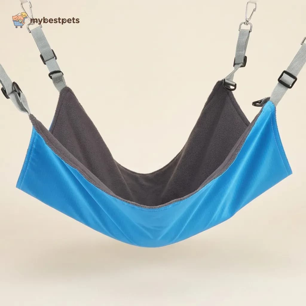 Reversible Cage Hammock for Cats, Small Dogs and Rabbits
