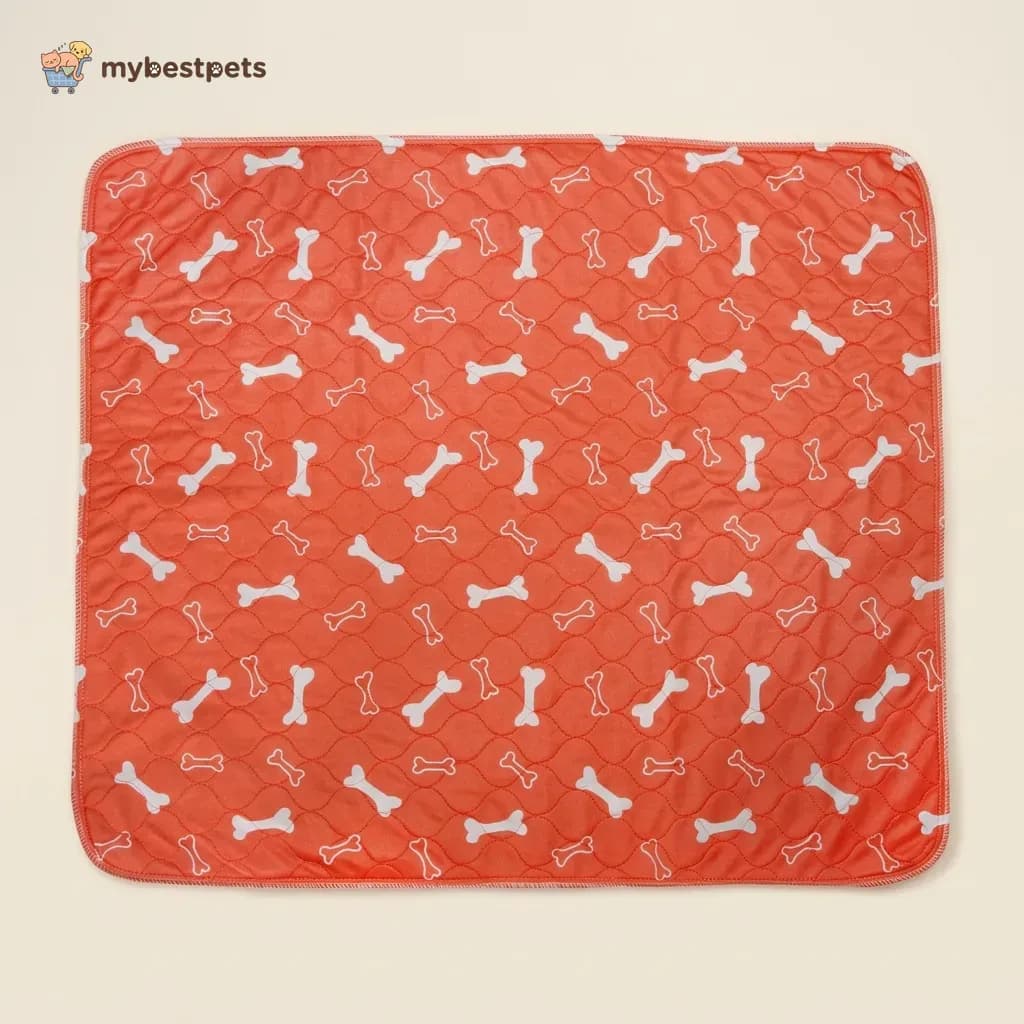 Washable Pee Pad for Dogs and Cats with Waterproof Backing