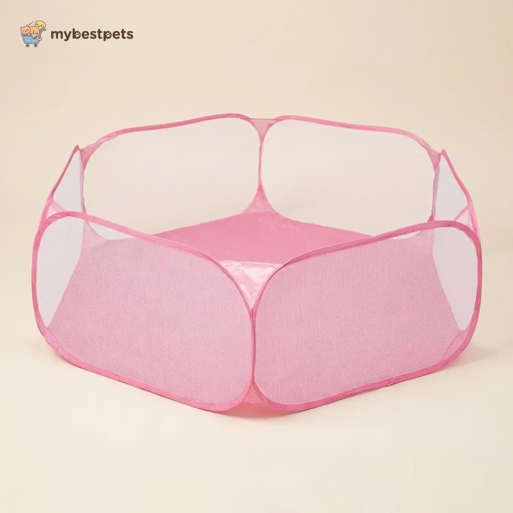 Pop-Up Small Animal Playpen for Rabbits and Guinea Pigs