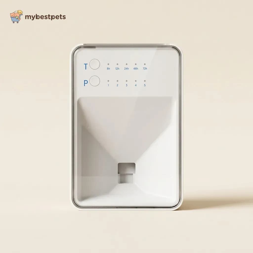 Automatic Fish Feeder with Feeding Timer and Portion Control