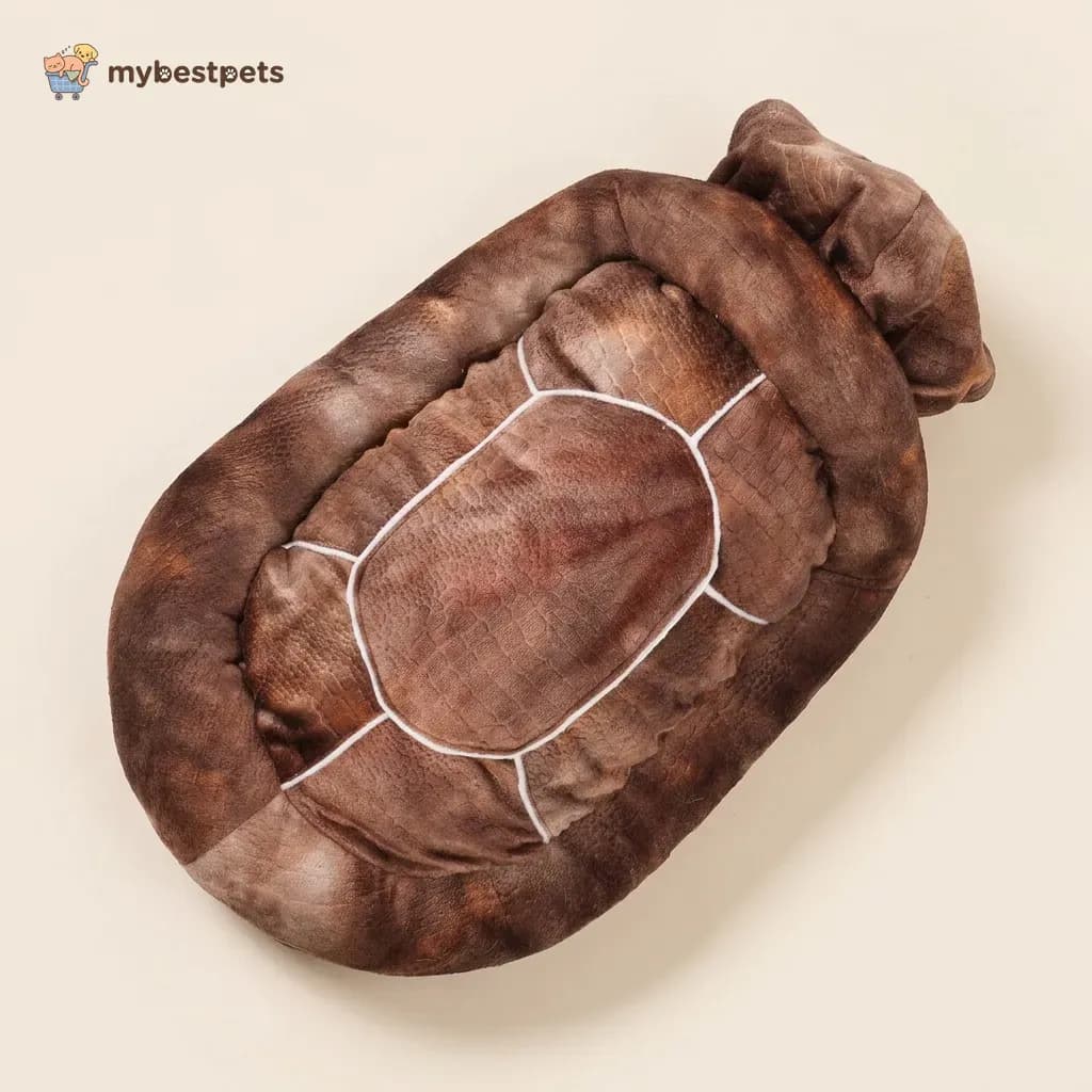 Turtle Shell Pet Bed and Costume for Cats and Small Dogs