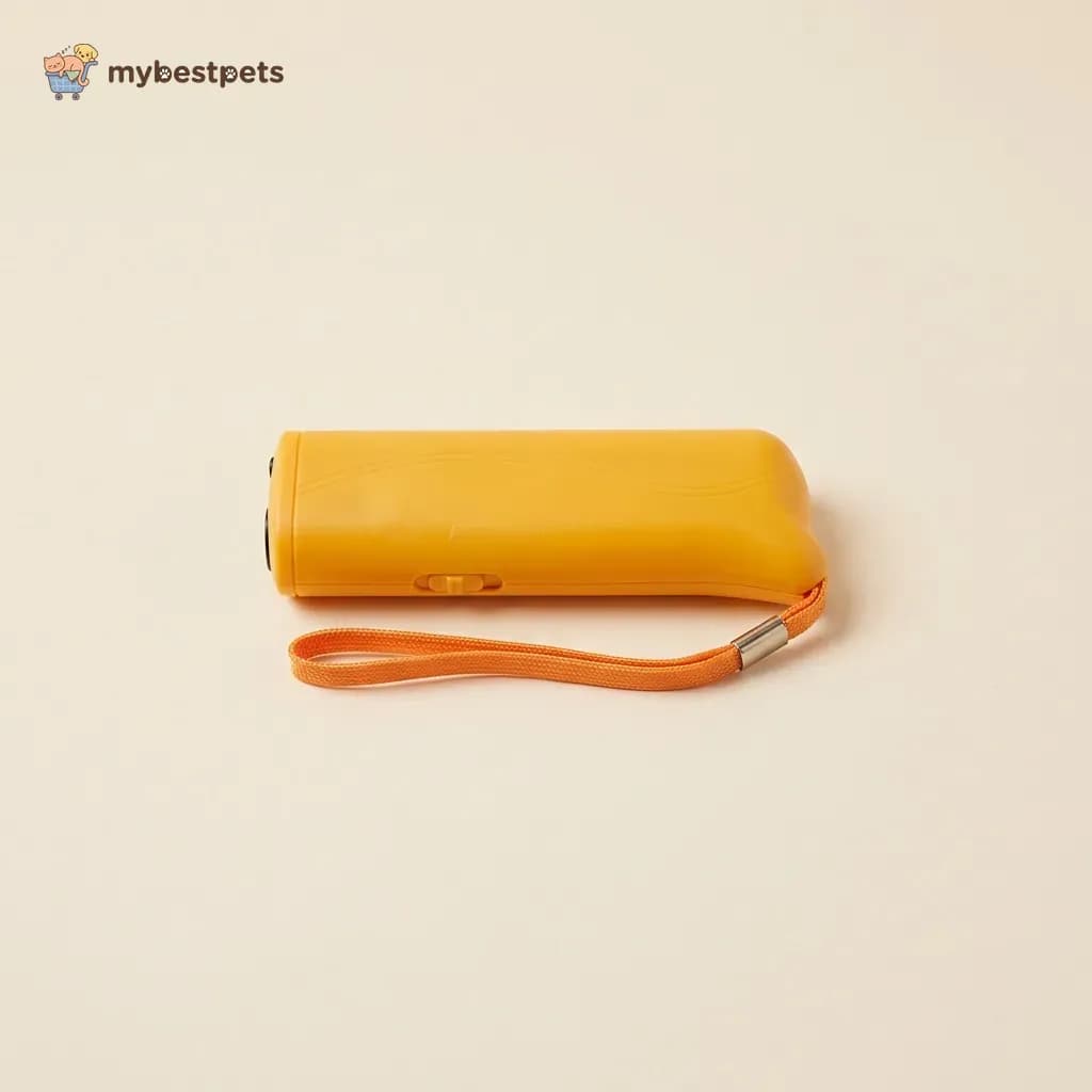 Handheld Ultrasonic Dog Training Device with LED Torch