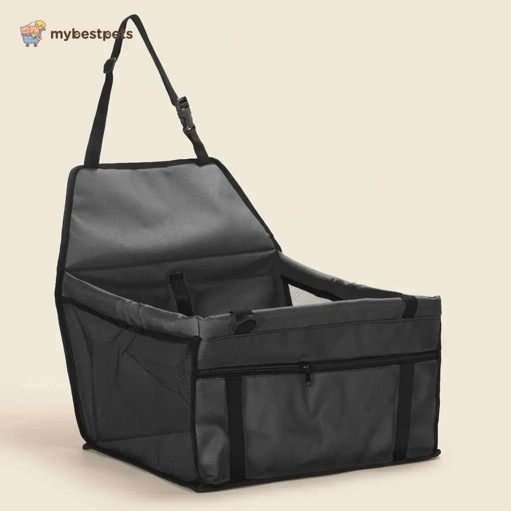 Foldable Car Booster Seat for Small Dogs and Cats