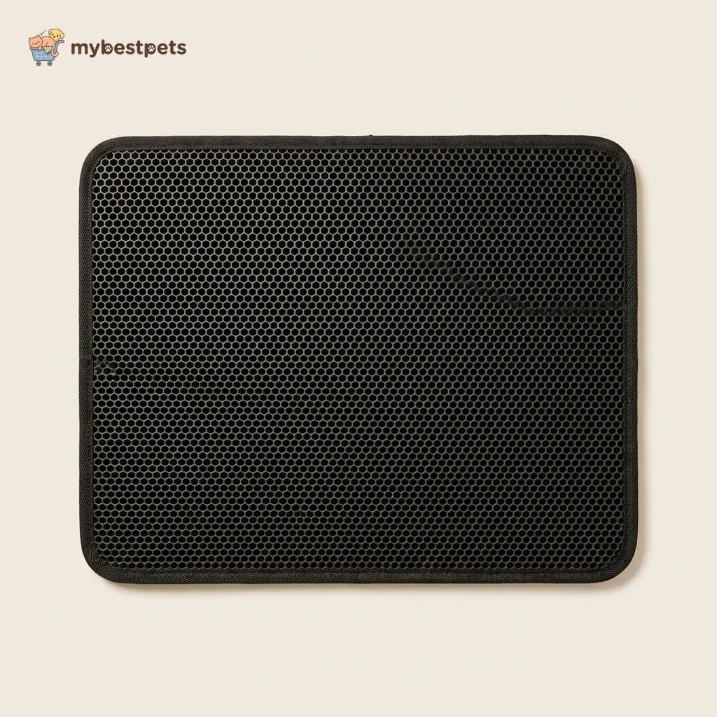 Cat Litter Mat, Double Layer Waterproof EVA Litter Trapper