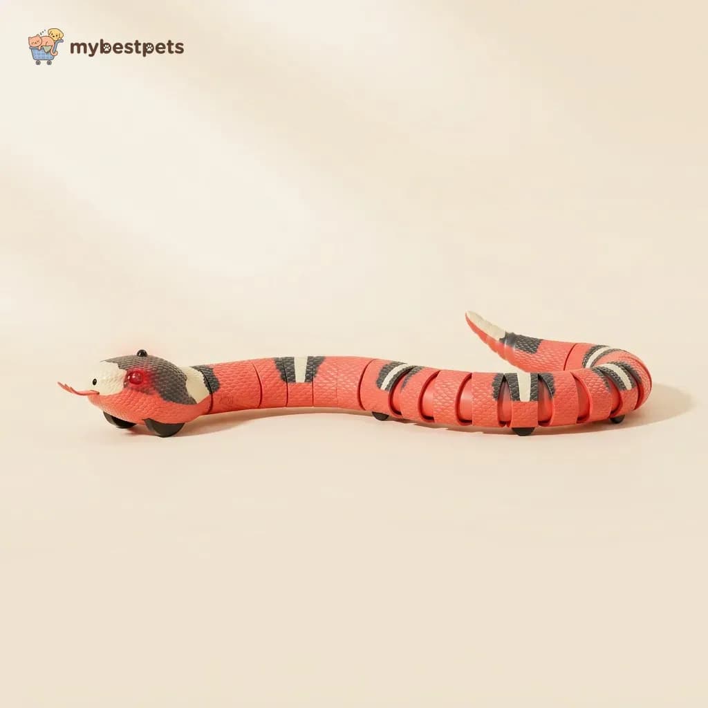 Smart Sensing Electric Snake Toy for Cats