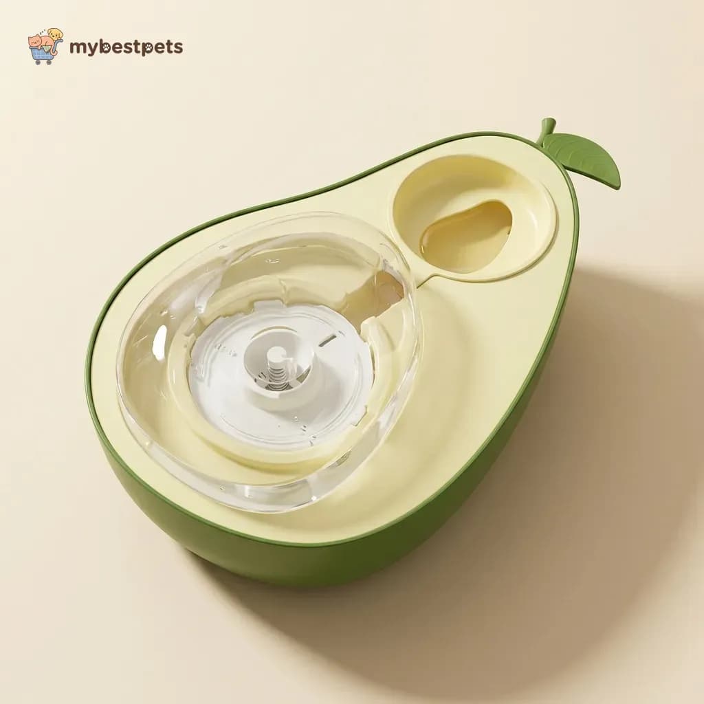 Avocado Pet Feeder, Gravity Water Dispenser or Food Bowl