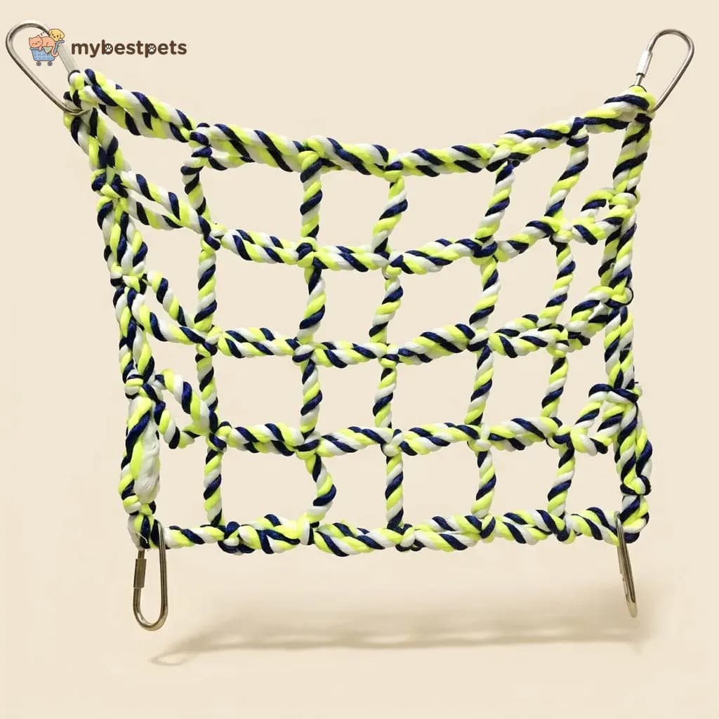 Bird Rope Climbing Net for Cages, Budgies and Small Pets