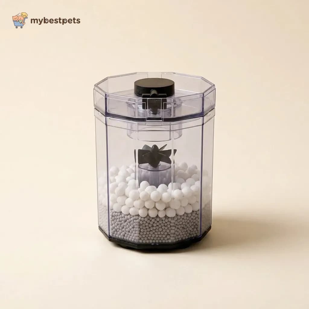 Aquarium Fish Waste Collector, Air Pump Driven Filter