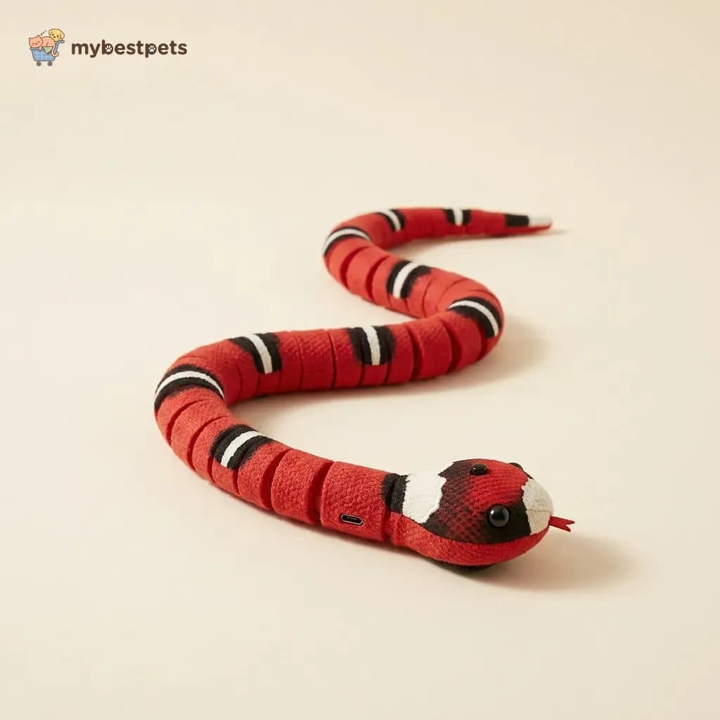 Rechargeable Electric Snake Toy for Cats and Dogs