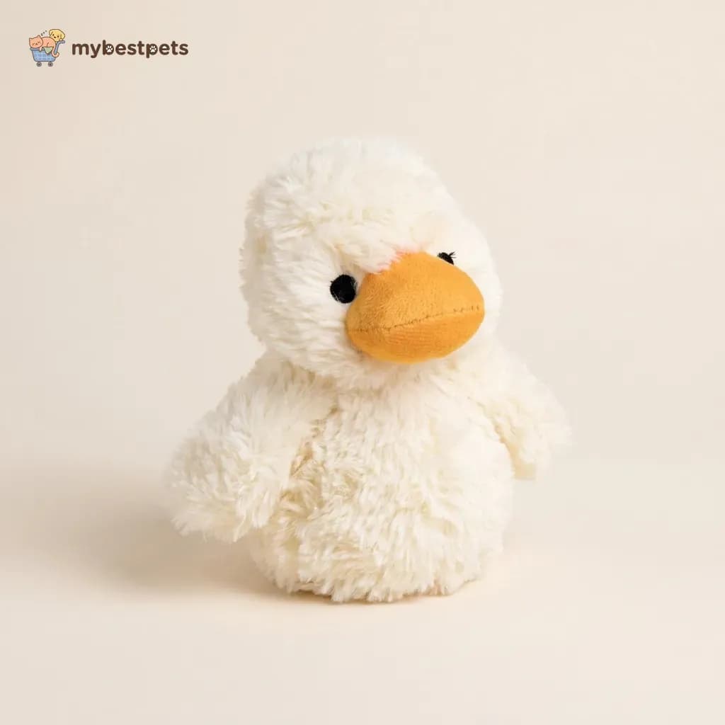 Squeaky Plush Duck Dog Toy, 23 cm or 35 cm