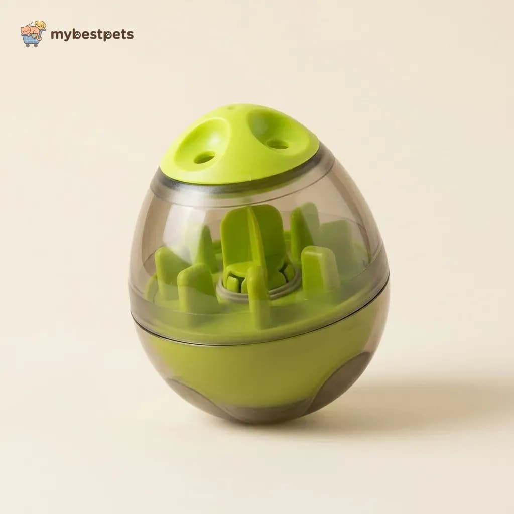 Treat Dispensing Wobble Toy with Adjustable Opening
